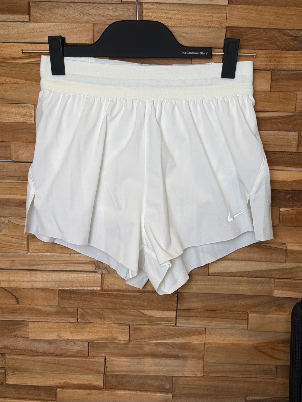 Nike Women's Swift White Athletic Running Shorts